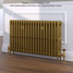 CI-SH645-20-MET-GOLD-LS01 - Shelbourne 3 Column Victorian Cast Iron Radiator H645mm x W1786mm CI-SH645-20-MET-GOLD-LS01 - Shelbourne 3 Column Victorian Cast Iron Radiator H645mm x W1786mm